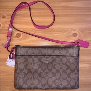 Coach Crossbody Purse With Pop-Out Pouch